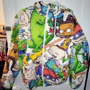 Members Only x Nickelodeon hooded  jacket